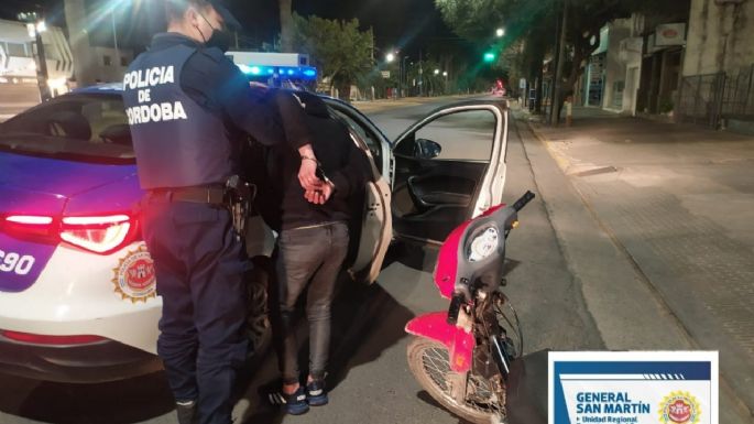 Secuestraron una moto que había sido denunciada como robada