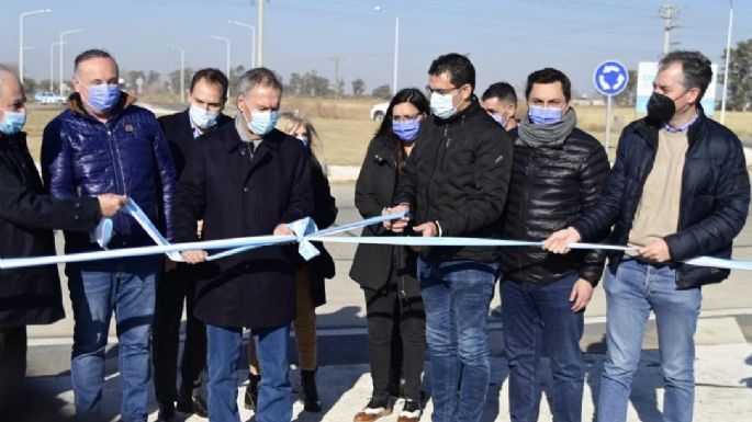 [Videos] Inauguraron la repavimentación de ruta 4 y anunciaron ensanchamiento hasta la ruta 2
