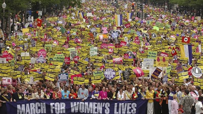 Mujeres en marcha en EE.UU.