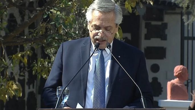 El presidente encabezó el acto de la Independencia