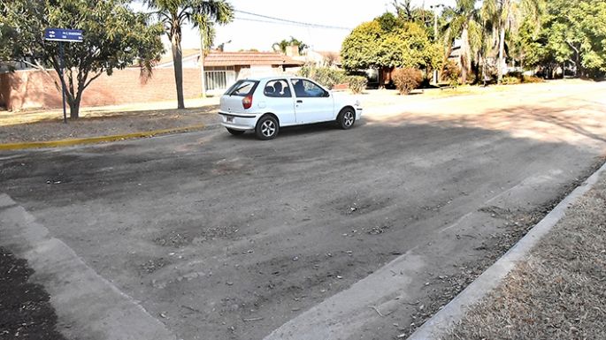 Tres cuadras quedaron en el olvido