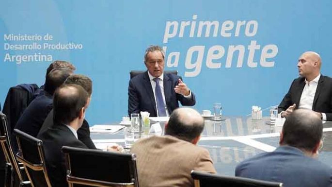 Scioli se reunió con supermercadistas