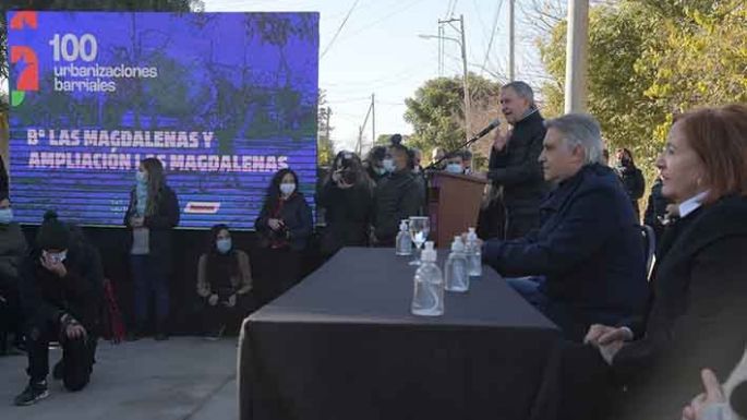 Inauguraron ampliación urbana