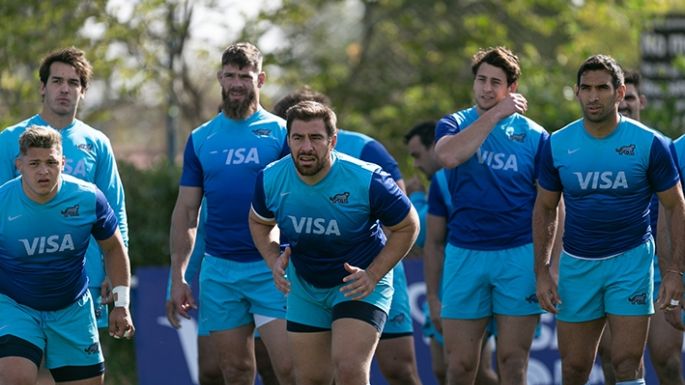 Ante los Wallabies, con Bello