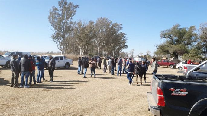Los productores expresaron su malestar