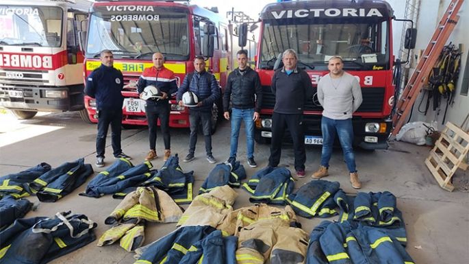 Más equipamiento para los Bomberos