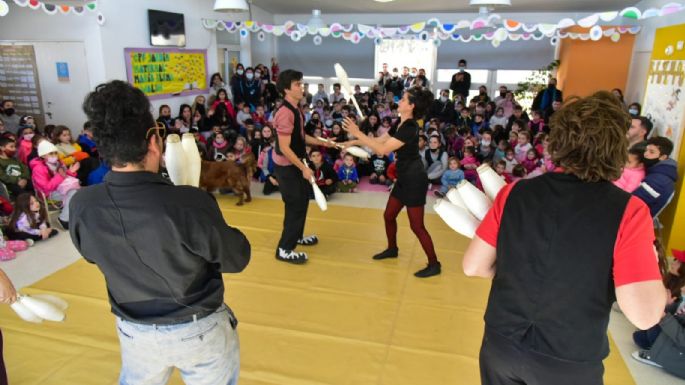 La Circoteca llegó a los barrios con una función en el Ramón Carrillo
