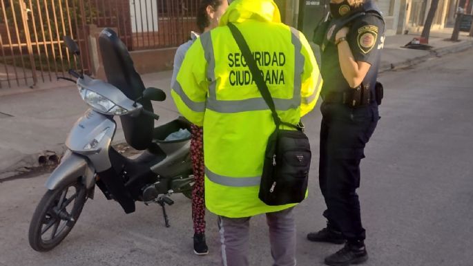 Operativo de seguridad en barrio Carlos Pellegrini