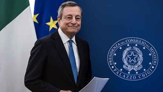 Rechazaron la renuncia a Draghi