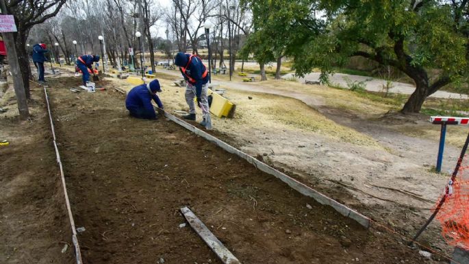 Continúan las obras de renovación de veredas