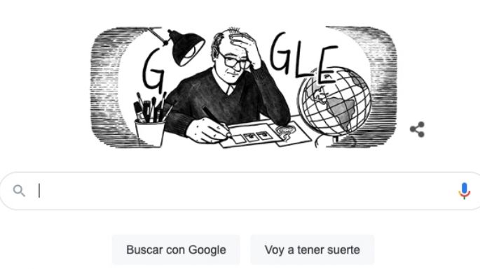 Google homenajea a Quino, a 90 años de su nacimiento