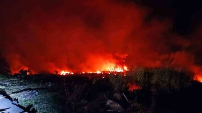 Ocho muertos al estrellarse un avión de carga ucraniano
