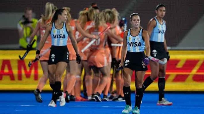Países Bajos vencieron a Las Leonas y truncaron el sueño de lograr el tri