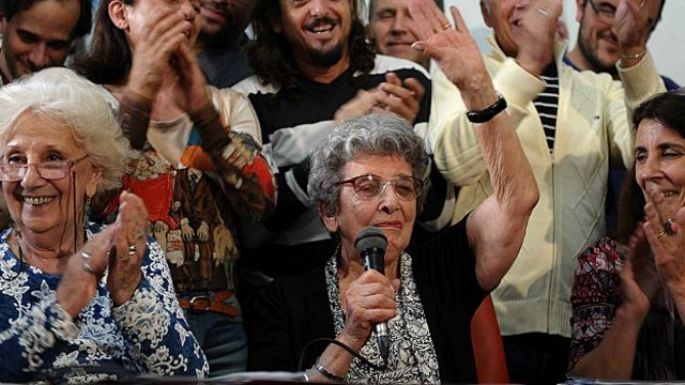 Falleció Delia Giovanola, una de las fundadoras de Abuelas de Plaza de Mayo
