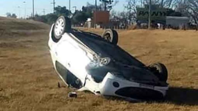 Se accidentó una concejala de la región en la ruta 11