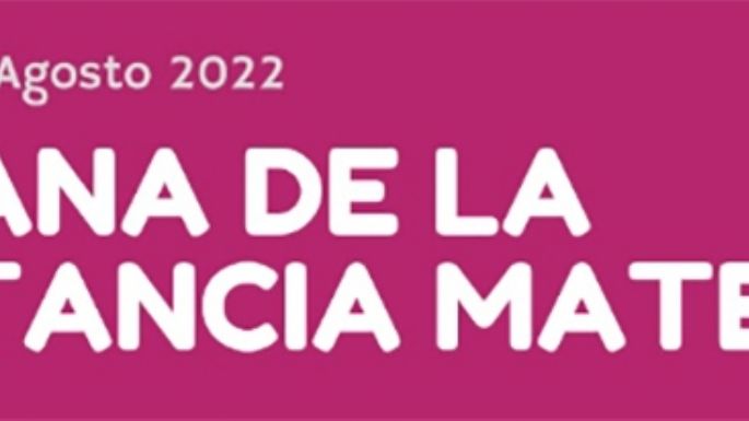 Se acerca la Semana de la Lactancia con capacitaciones