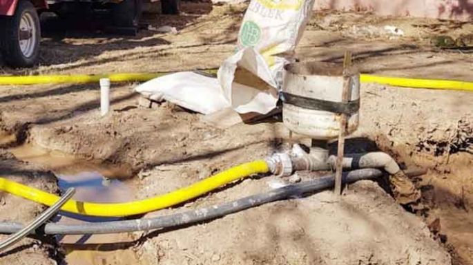 Instalaron una estación de bombeo