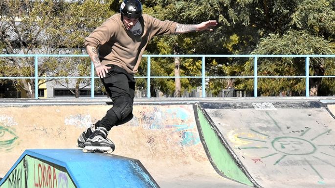 Jóvenes “sobre rueditas” coparon el Skate Park local