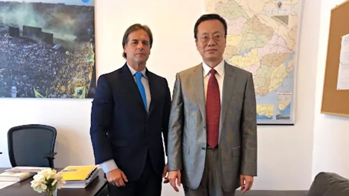 Lacalle confirmó que va a "avanzar" con el acuerdo con China