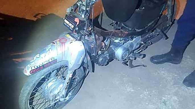 Iba en una moto con pedido de secuestro y lo aprehendieron