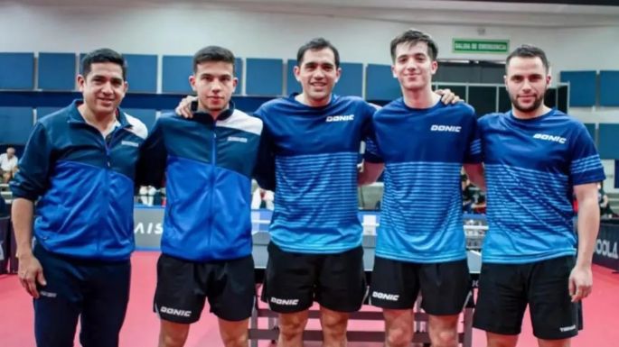 Argentina, campeón sudamericano de tenis de mesa