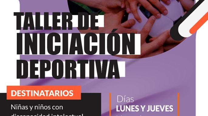 Proponen talleres recreativos para personas con discapacidad