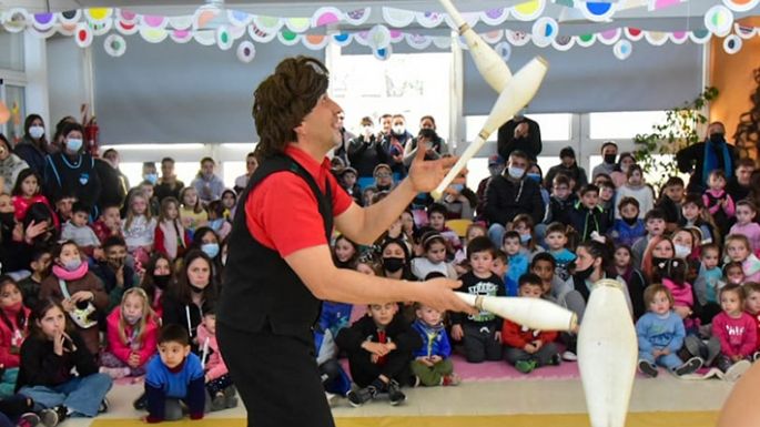 La Circoteca divirtió a miles de chicos y adultos