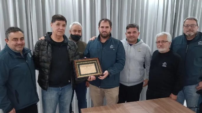 "Quito" Langer, socio honorario del Jockey Villa María
