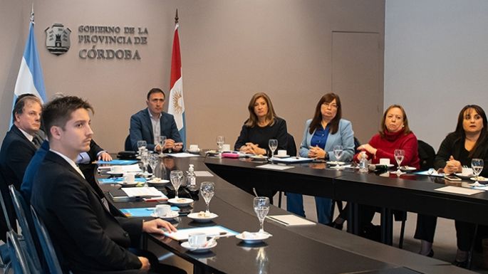Reunión de trabajo entre los ministros de Justicia y DD.HH. de la Región Centro