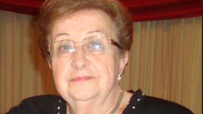 El homenaje a  la señorita Nilda Gamacchio