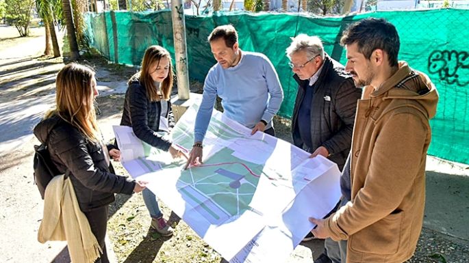 Retomaron la obra del túnel Hermanos Seco