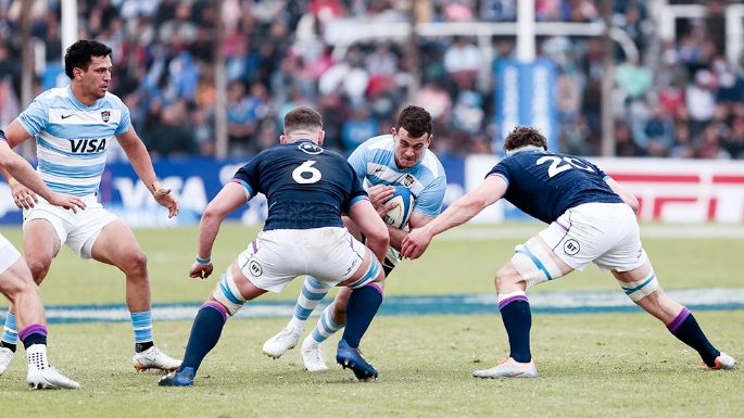 Los Pumas vencieron a Escocia en sólida actuación
