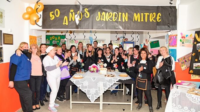 El Jardín de Infantes Mitre celebró sus 50 años