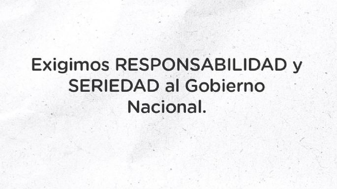 JxC ante la crisis del Gobierno: “Cesen las peleas internas”