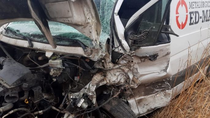 Un muerto y dos heridos graves en un triple choque