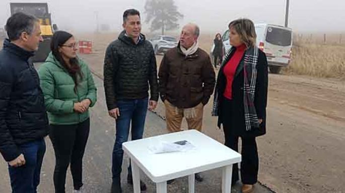 “La ruta estará finalizada en agosto”