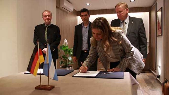 Convenio con Alemania por la producción sustentable