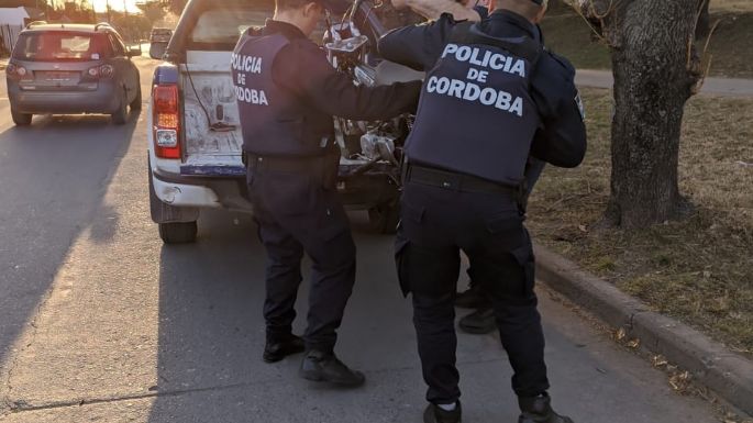 Operativo de seguridad en barrio Santa Ana
