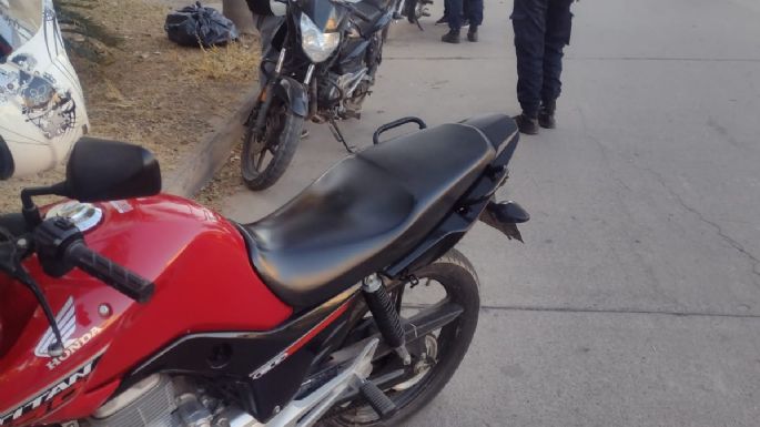 Operativo de seguridad en barrio Santa Ana