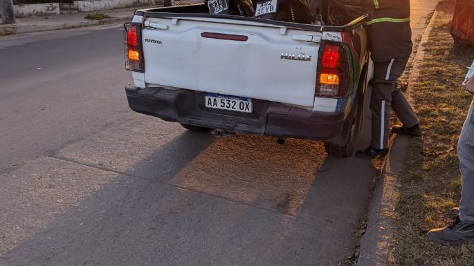 Operativo de seguridad en barrio Santa Ana