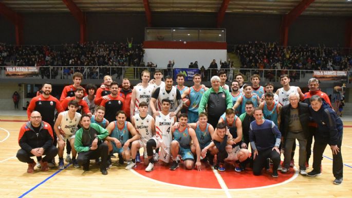 El básquetbol villamariense tendió su mano solidaria