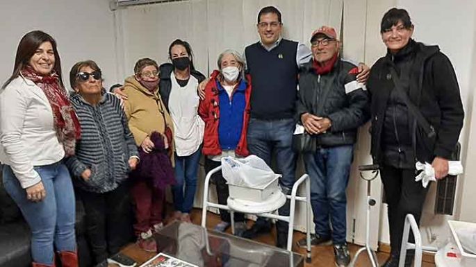 Graglia entregó kits de accesibilidad