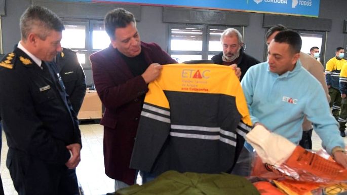 Más equipamiento para el Equipo Técnico de Acción ante Catástrofes