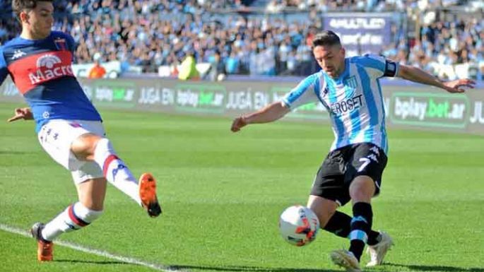 Racing y Tigre igualaron  a puro gol en el Cilindro