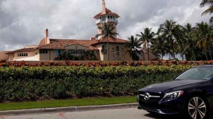 Allanaron la residencia de Trump