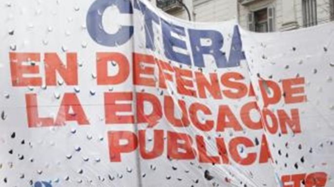 Convocan a un nuevo paro nacional docente para este jueves