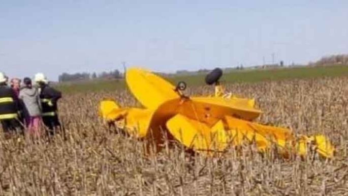 Murió un arquitecto al caer una avioneta