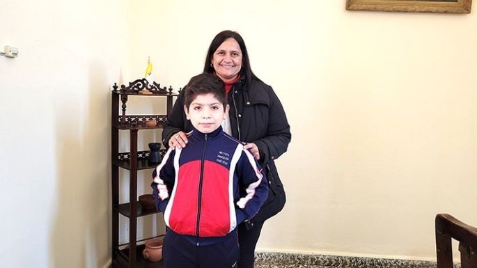 Nazario, un pequeño destacado en la Inmaculada Concepción