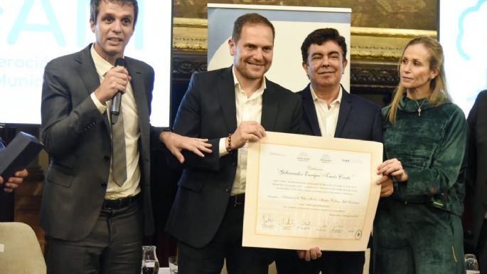 Villa María recibió una distinción por sus políticas de saneamiento y sostenibilidad