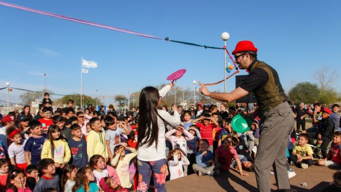 Festejaron el día de las infancias en barrio Los Olmos